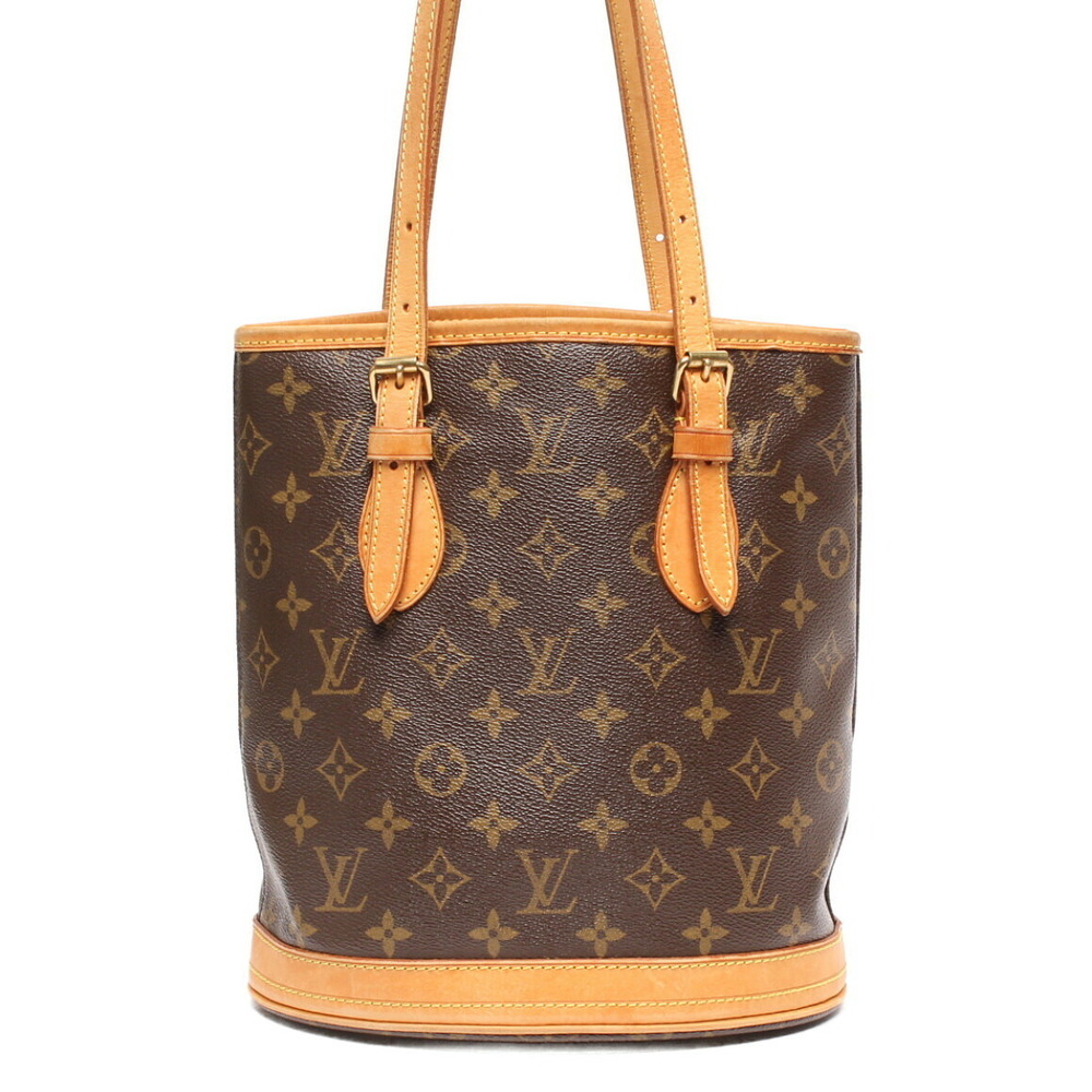 Louis Vuitton Bucket Monogram Shoulder Bag